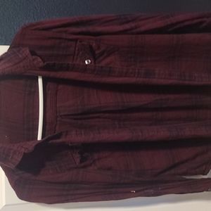 Mauve plad Flannel